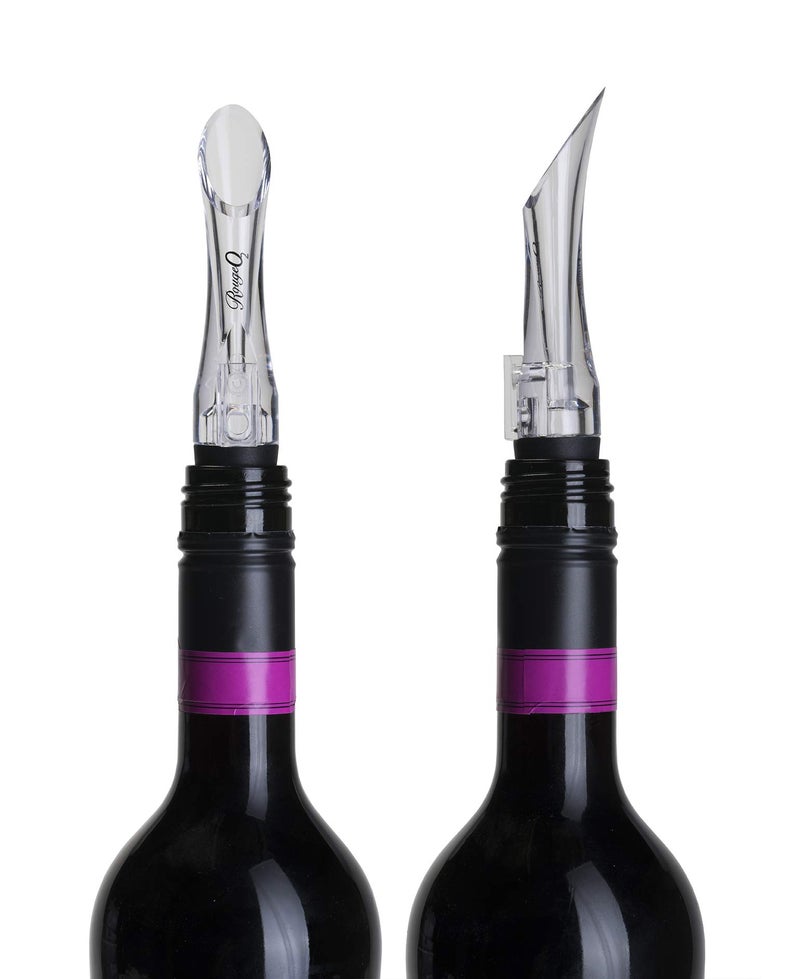 Cork Pops Nicholas VinOair Wine Aerator, Black, 6 Inch - Image 1